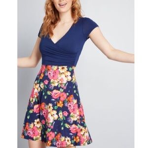Grace Karin Floral A-Line Dress